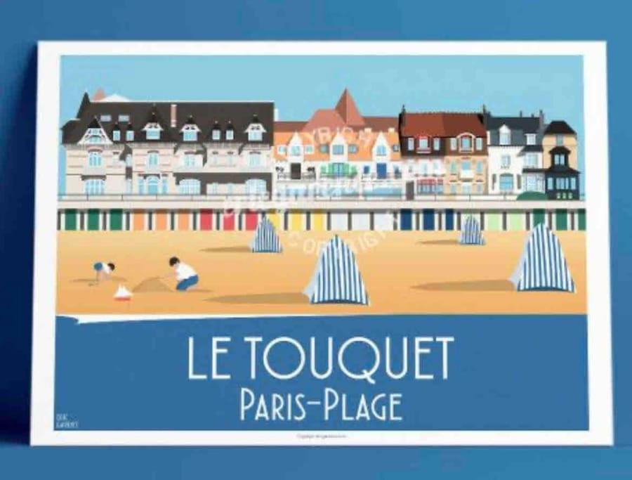 Bel Appartement En Bord De Mer Le Touquet Luaran gambar